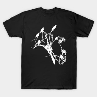 Doves on Branches (white) T-Shirt